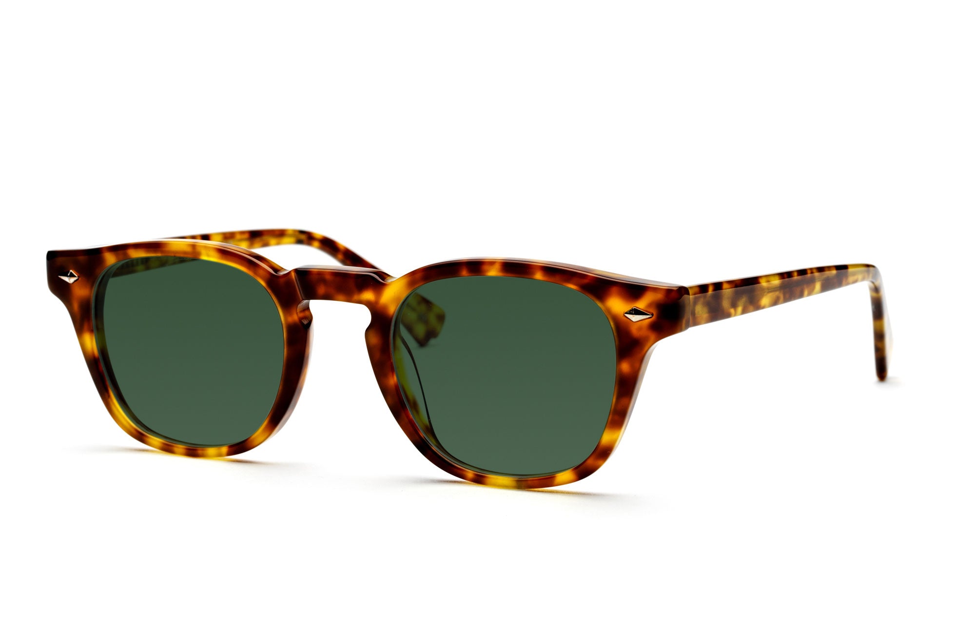 Vintage Tortoise Shell / Green / Polarised