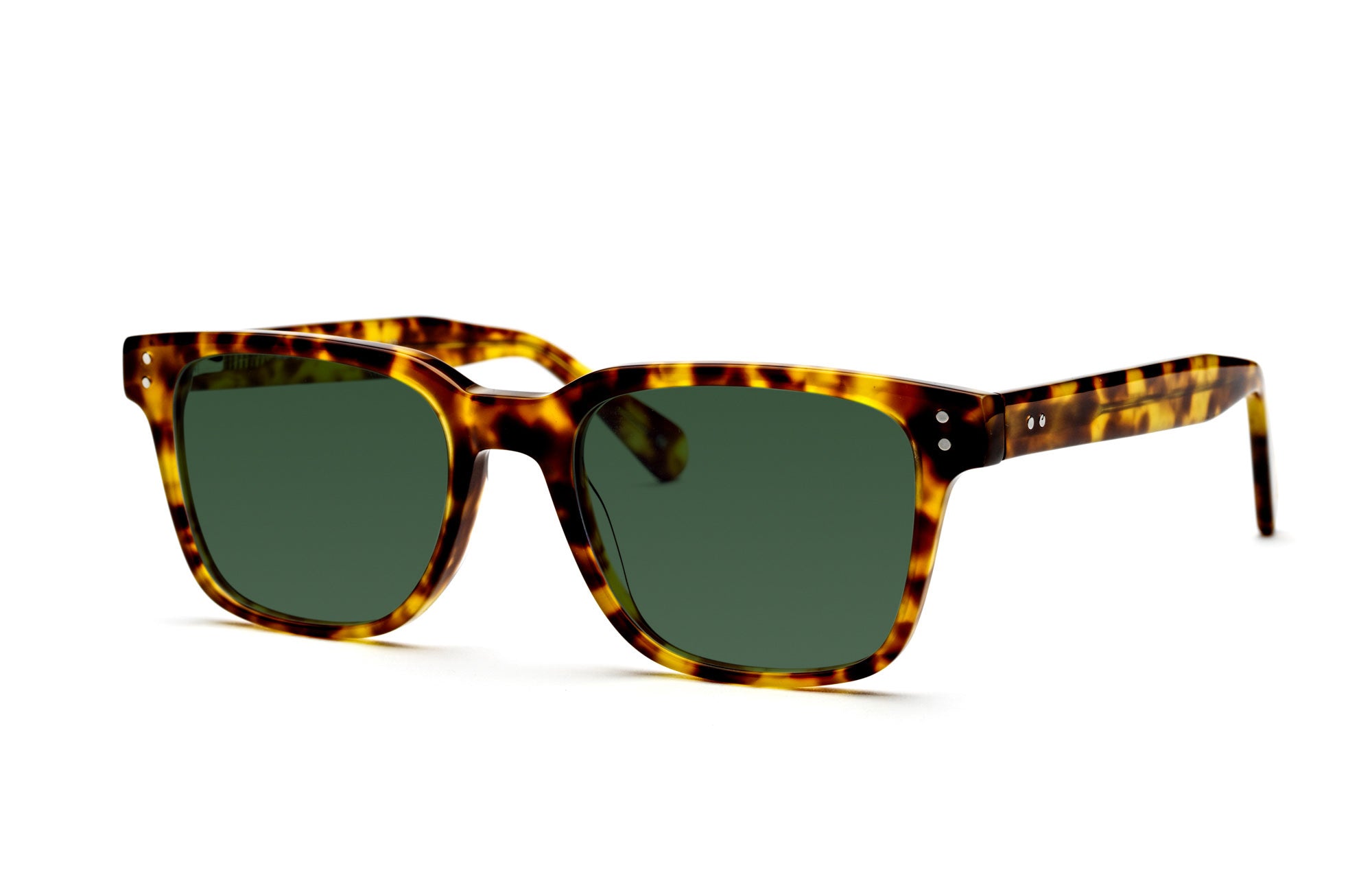 Vintage Tortoise Shell / Green / Polarised