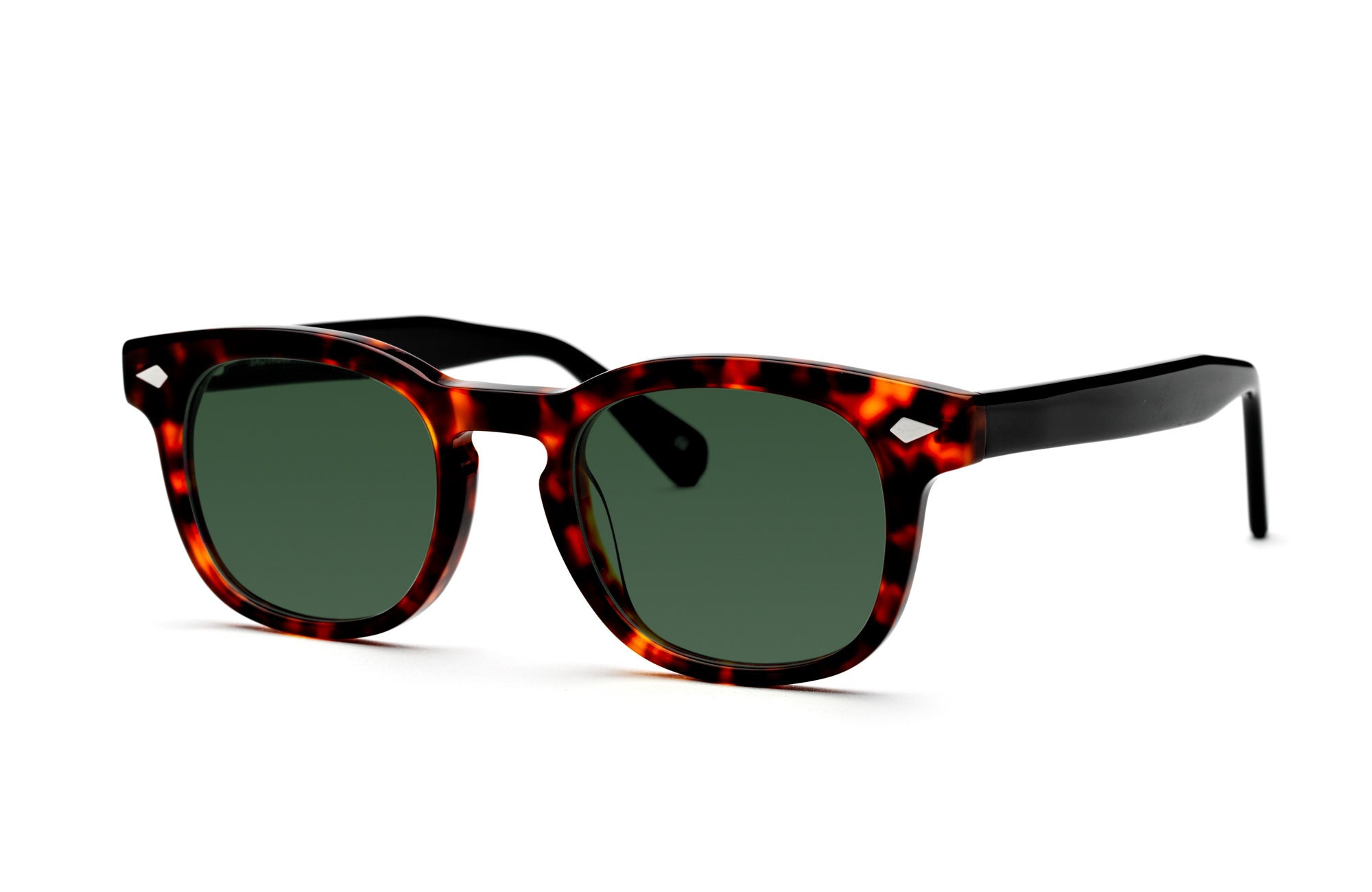 Red Tortoise Shell / Green / Polarised